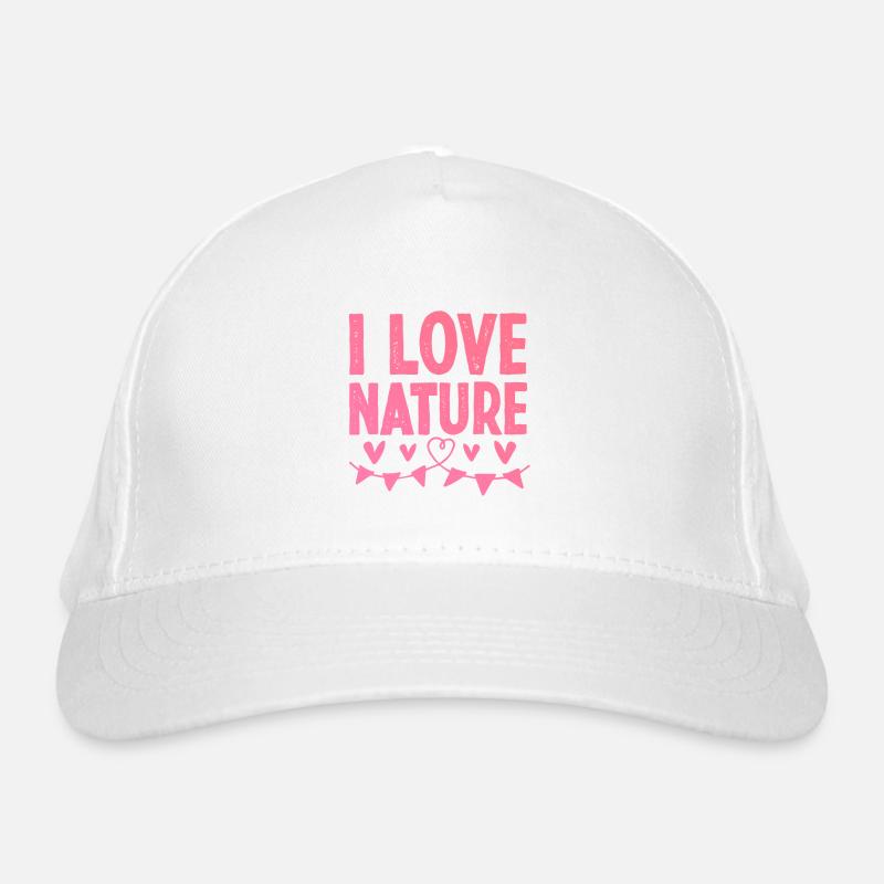 J’aime la nature Casquette classique bio