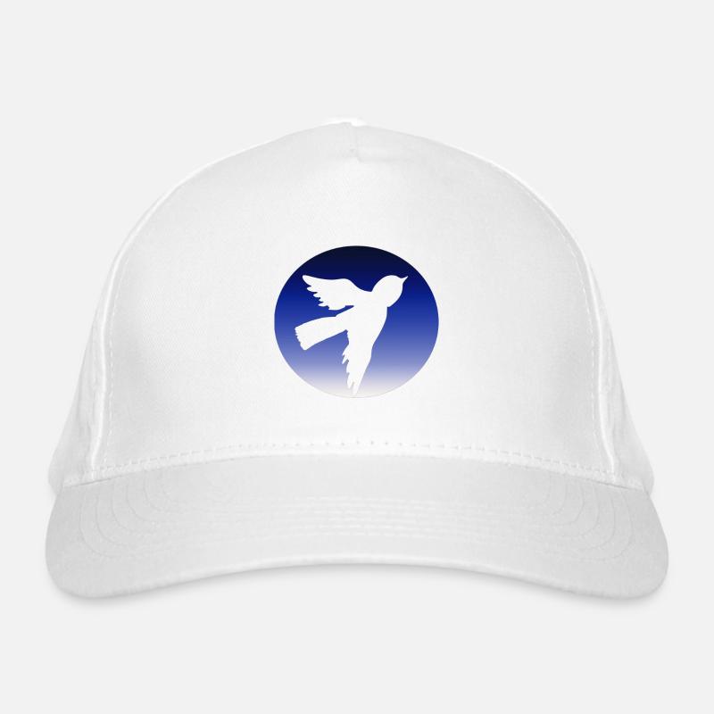 Bird blue Organic Baseball Cap
