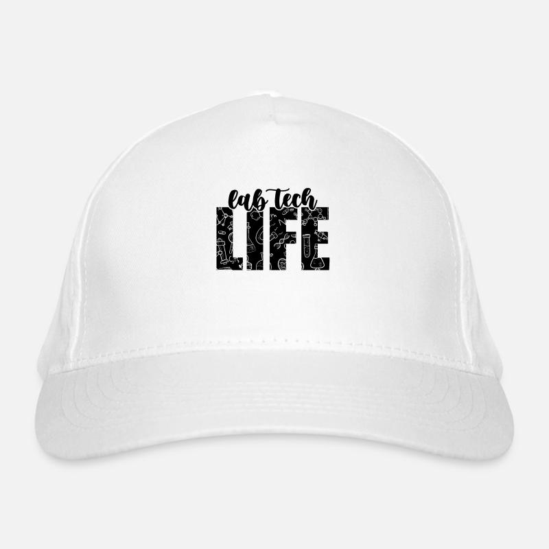 Lab Tech Life Loves Science Laboratory Technician Bio-Baseballkappe