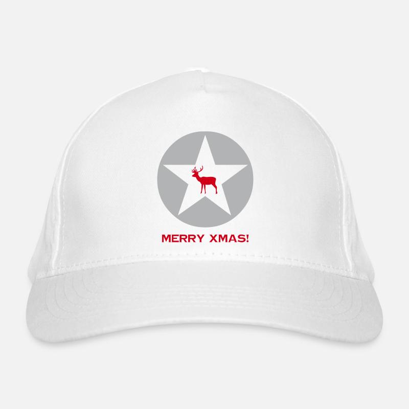 Weihnachten Merry Xmas Bio-Baseballkappe