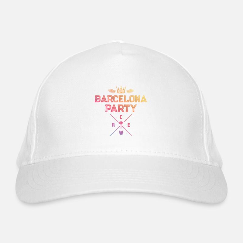 Barcelona Party Crew Organic Baseball Cap