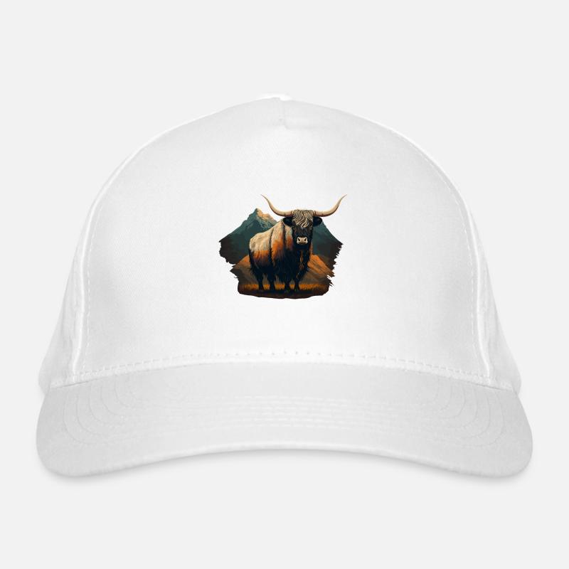 Yak Cow Organic Baseball Cap