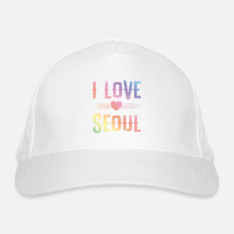 J’aime Séoul Casquette classique bio