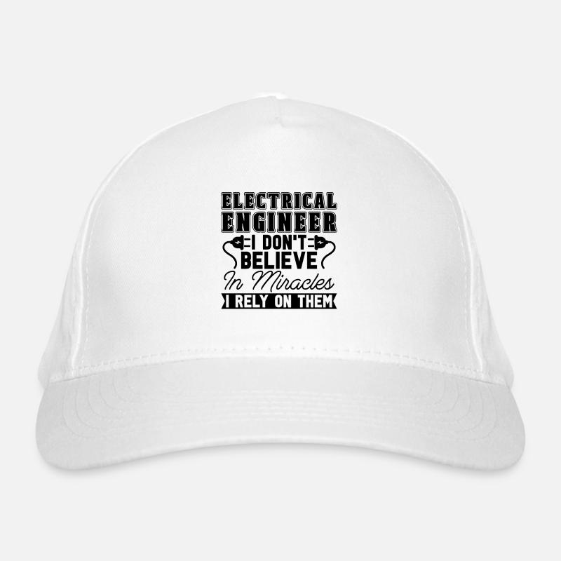Electrical Engineer I Don't Believe In Electronics Bio-Baseballkappe