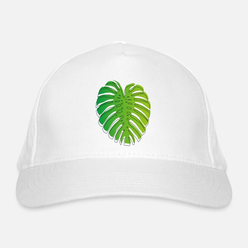 Monstera vert Casquette classique bio