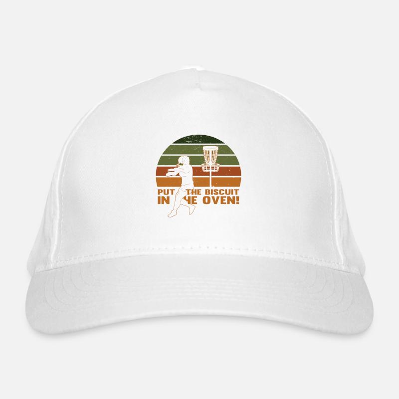 Retro Disc Golf Bio-Baseballkappe