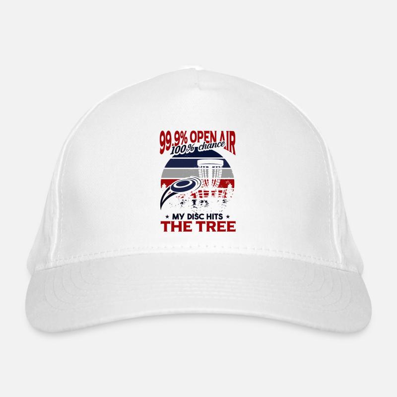 My Disc Hits The Tree Organic Baseball Cap