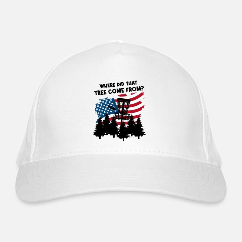 Funny Disc Golf Saying Organic Baseball Cap