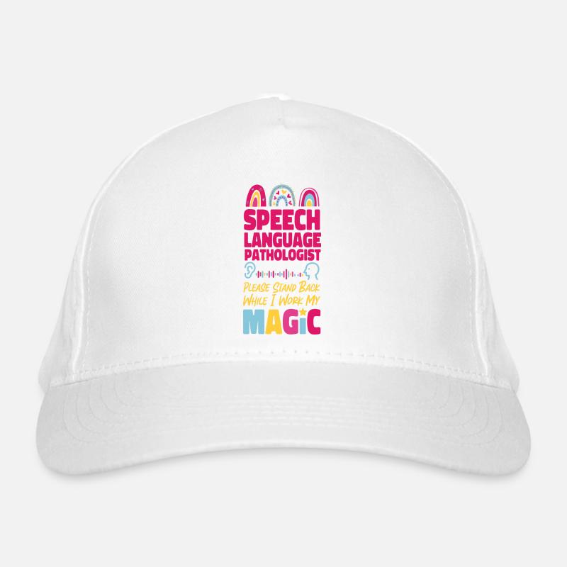 Speech Therapist Therapy Assistant Organic Baseball Cap