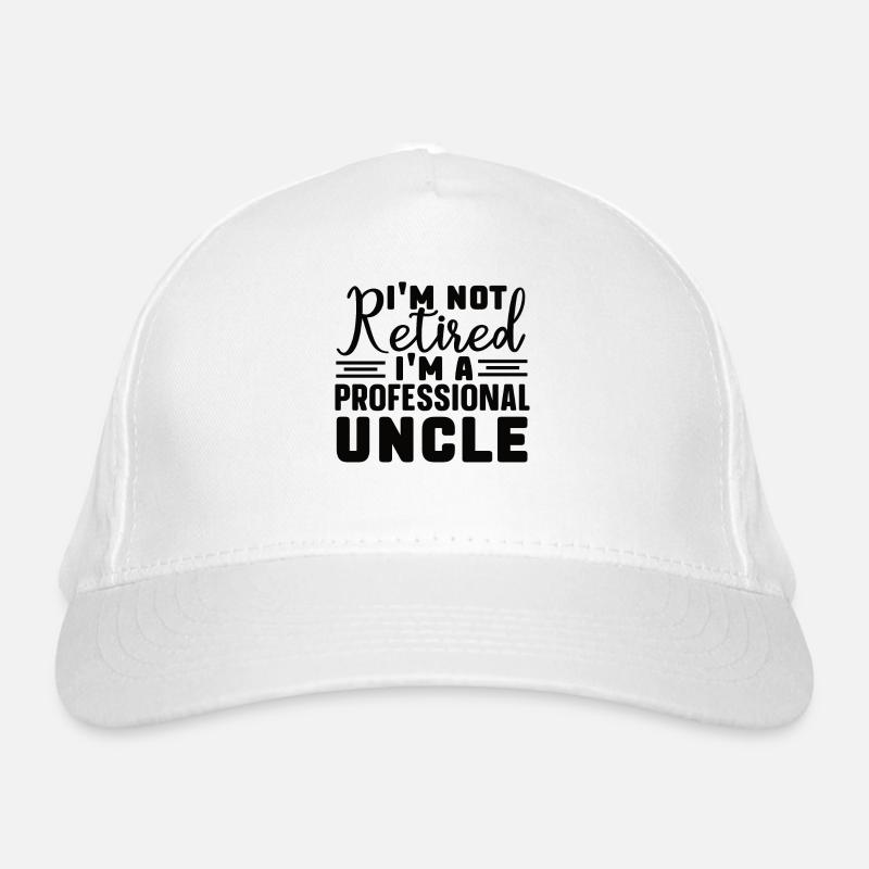 Bester Onkel Schlechter Einfluss Familie Geschenk Bio-Baseballkappe