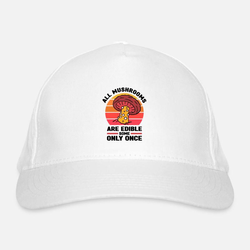 Mushroom picking Organic Baseball Cap