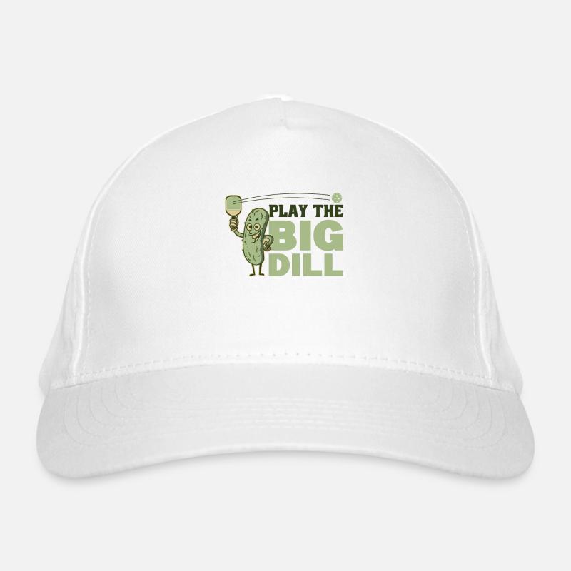 Jouer au pickleball est le gros cornichon à l’aneth Jeu de mots Casquette classique bio