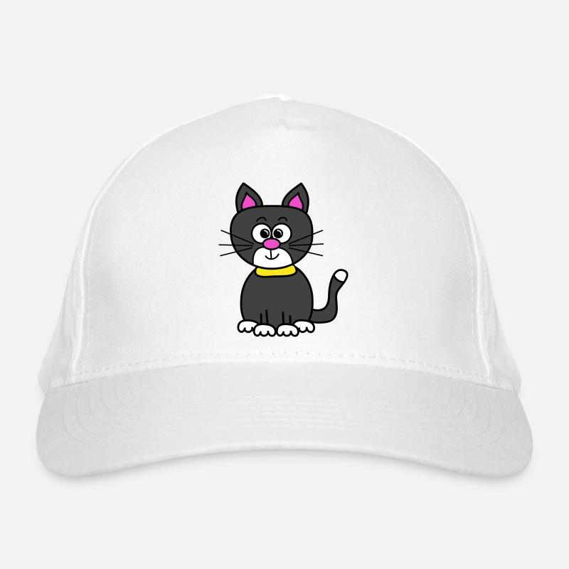 Cat Organic Baseball Cap