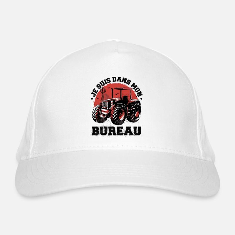 Je Suis Dans Mon Bureau Casquette classique bio
