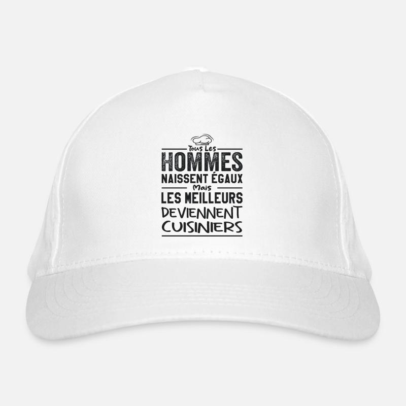 Les meilleurs deviennent cuisiniers Casquette classique bio