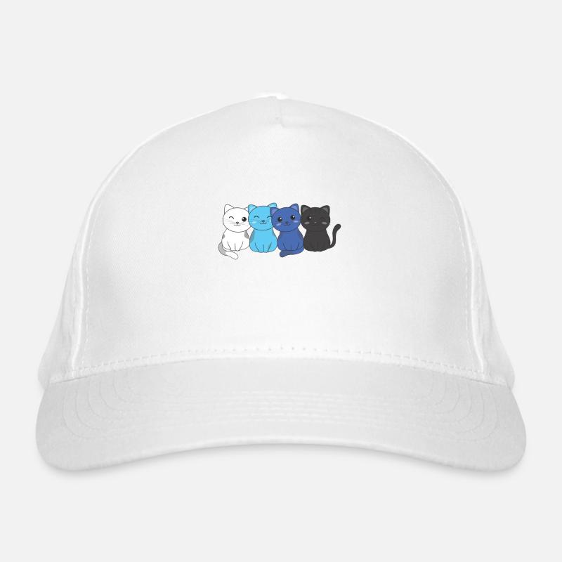 transmasc Flag Pride LGBTQ Mignon Cat Bunch Casquette classique bio