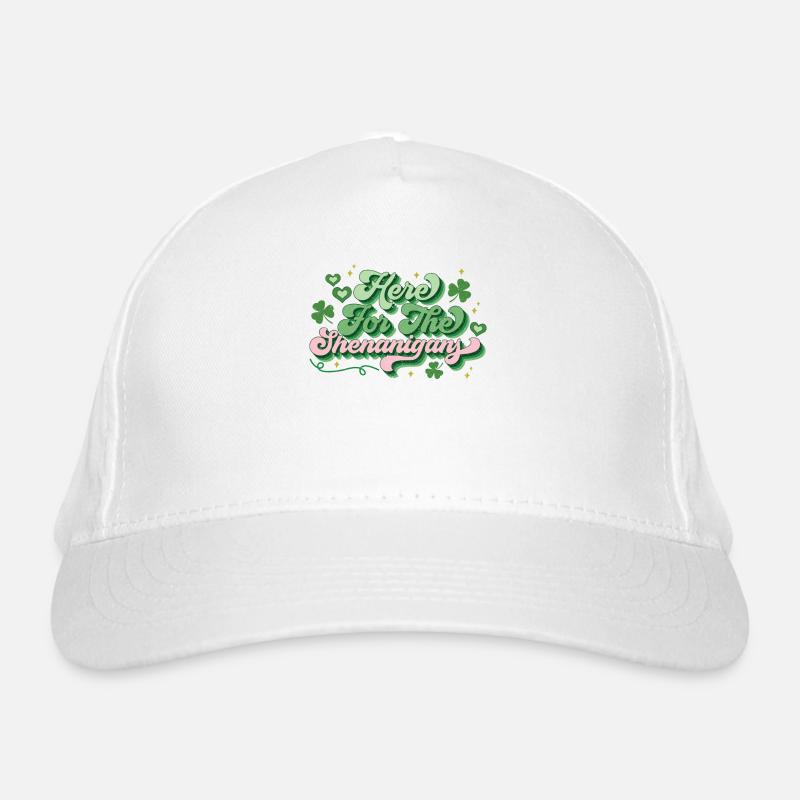 St. Patricks Day - Hier Wird Geblödelt Bio-Baseballkappe