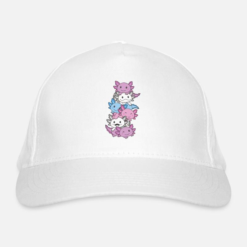Drapeau intersexe Gander Pride LGBTQ Axolotl Casquette classique bio