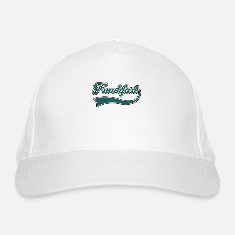 Lettrage de Francfort Casquette classique bio