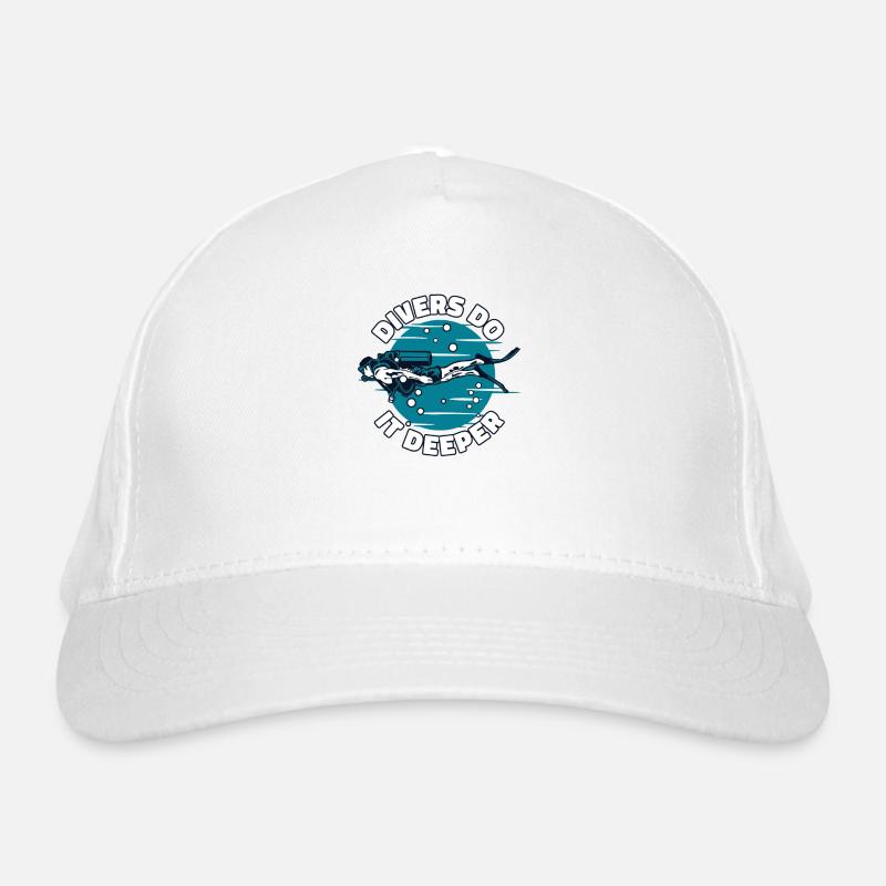 Divers Do It Deeper Goggles Diving Mask Organic Baseball Cap