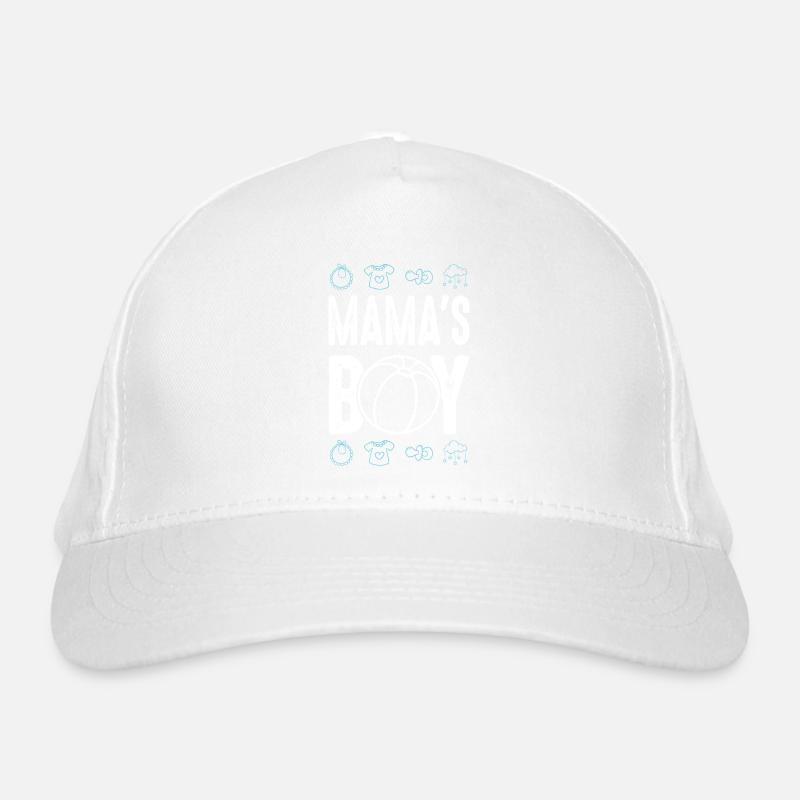 Le garçon de Baby Mama - Casquette classique bio - blanc