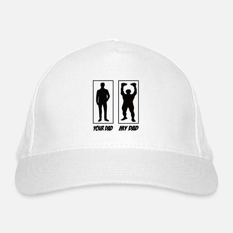 Your Dad My Dad Boxer Papa Bio-Baseballkappe
