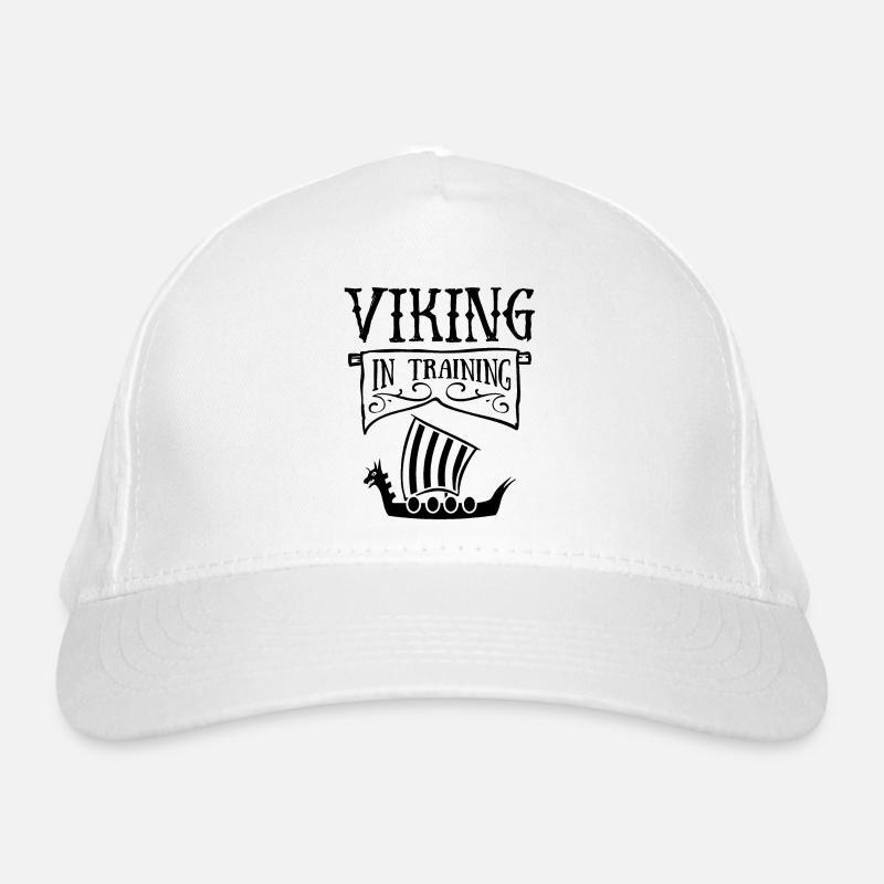 Wikinger im Training Bio-Baseballkappe