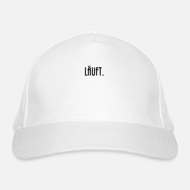 Läuft. Bio-Baseballkappe