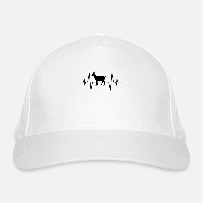Battement de cœur de chèvre Casquette classique bio