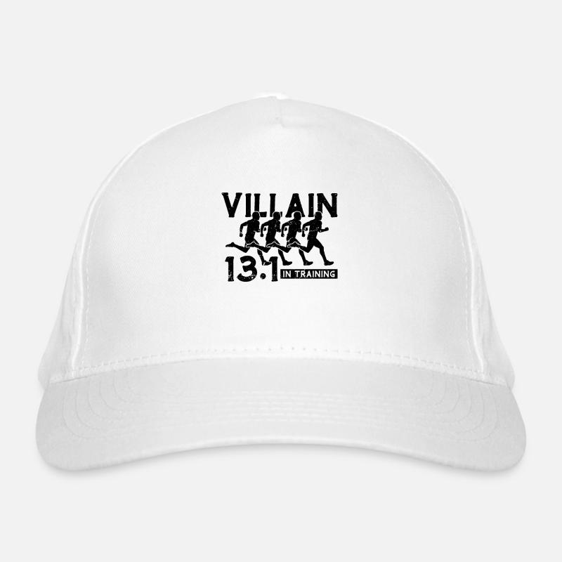 Méchant à l’entraînement 13.1 Marathonien de course rétro Casquette classique bio