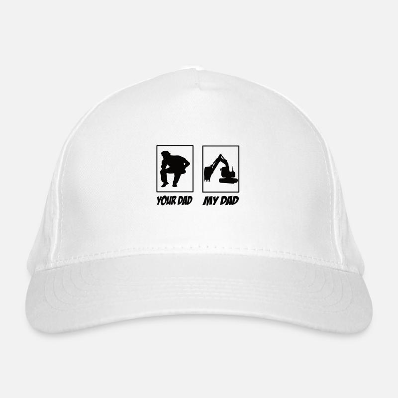 Baggerfahrer Bio-Baseballkappe