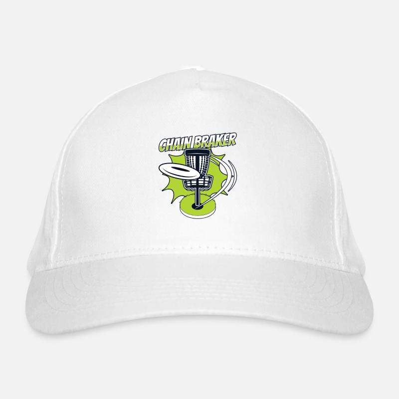 Chain Braker Basket Disc Golfer Frisbee Casquette classique bio