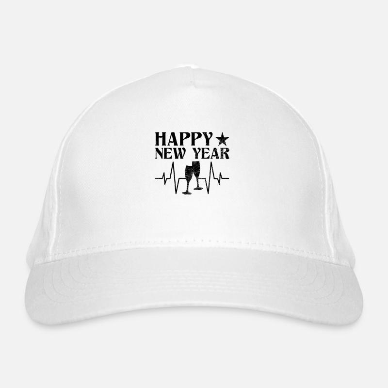 Happy New Year! Organic Baseball Cap