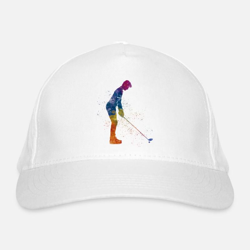Golfspieler Bio-Baseballkappe