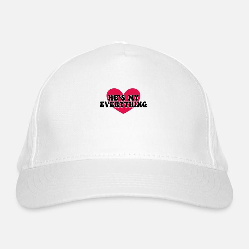 Freund Freundin Paar Spruch Bio-Baseballkappe