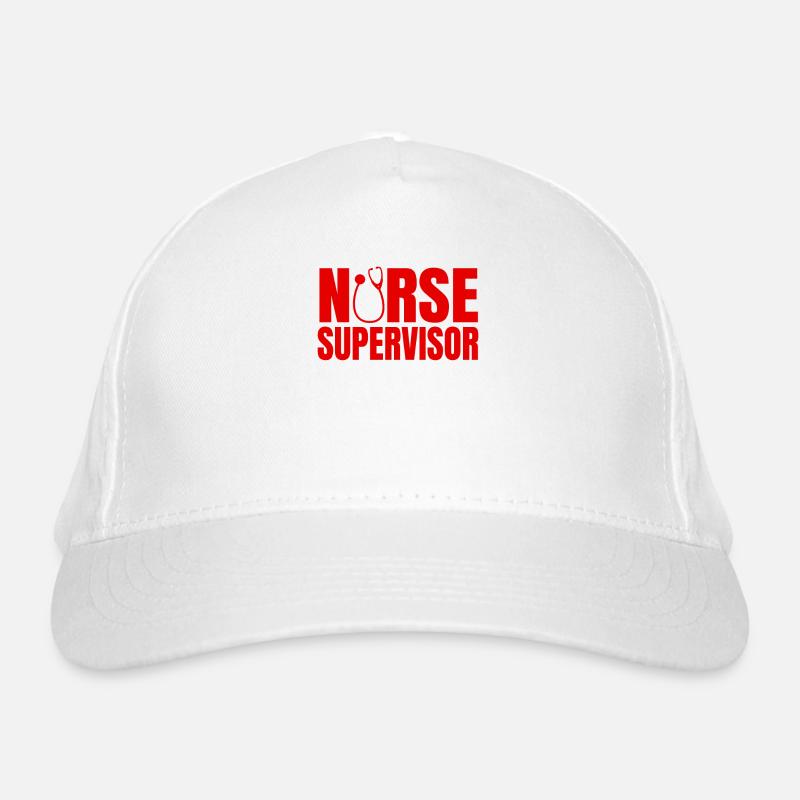 Grande conception de service infirmier Casquette classique bio