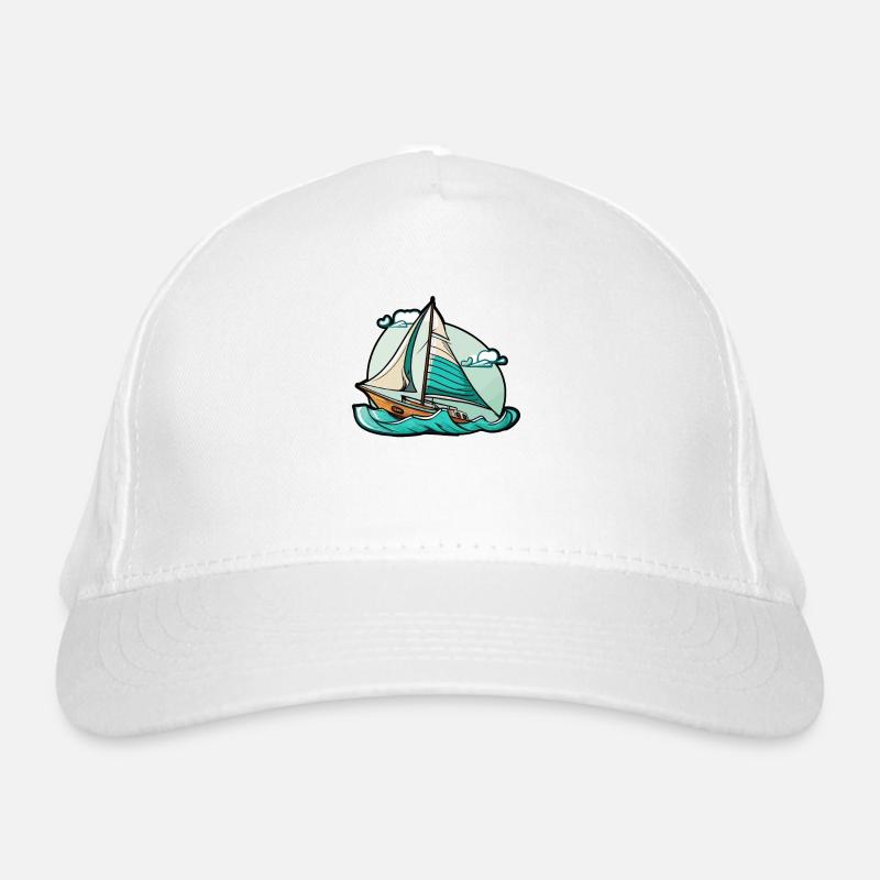 Boat Sailboat Sailing Organic Baseball Cap