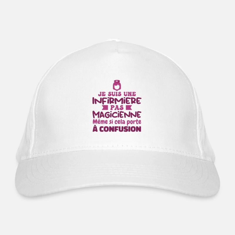 Infirmière pas Magicienne | Infirmière Humour Casquette classique bio