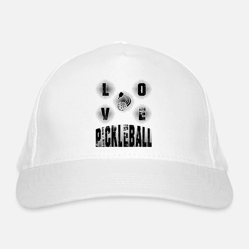 « J’adore le pickleball » Casquette classique bio