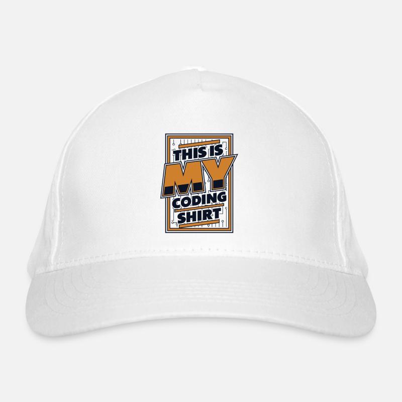 Ceci est mon codeur de développeur de vêtements de codage Casquette classique bio