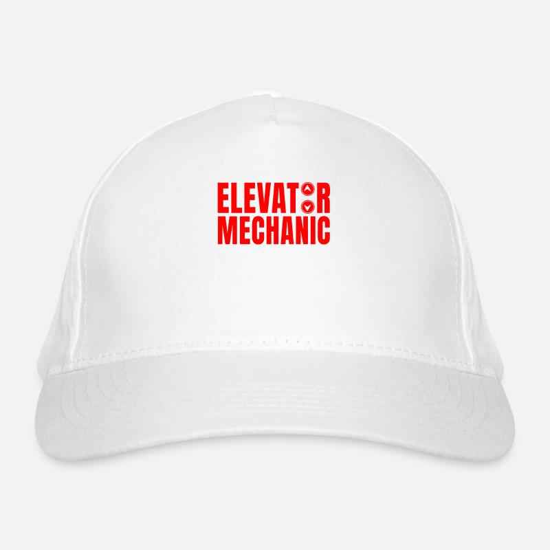 Elevator fitter Organic Baseball Cap