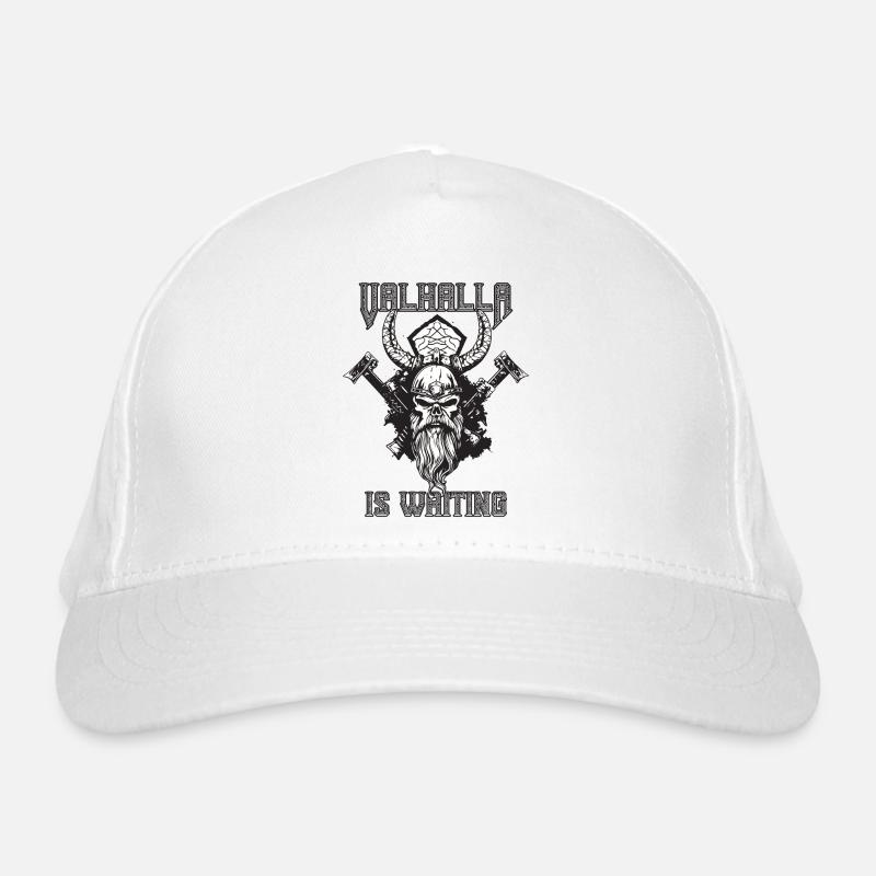 Valhalla is waiting Organic Baseball Cap