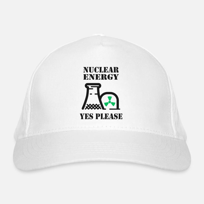 Kernenergie, Ja bitte, Atomkraft Bio-Baseballkappe