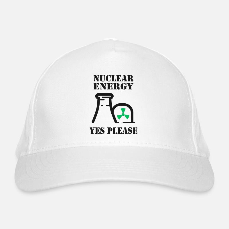 Nucléaire, Oui s’il vous plaît, énergie nucléaire Casquette classique bio