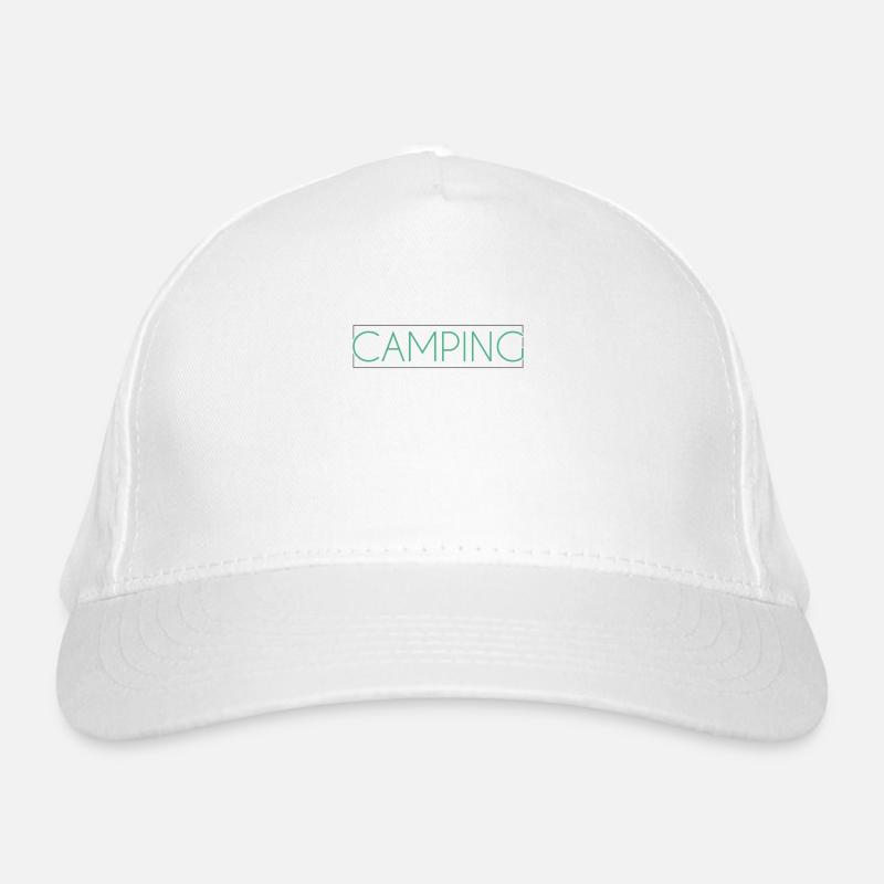 Lettrage de camping Casquette classique bio