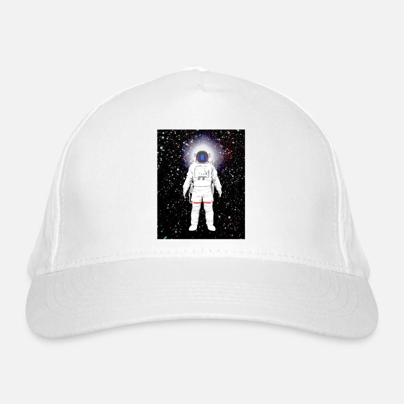 Space Man Astronaut Organic Baseball Cap