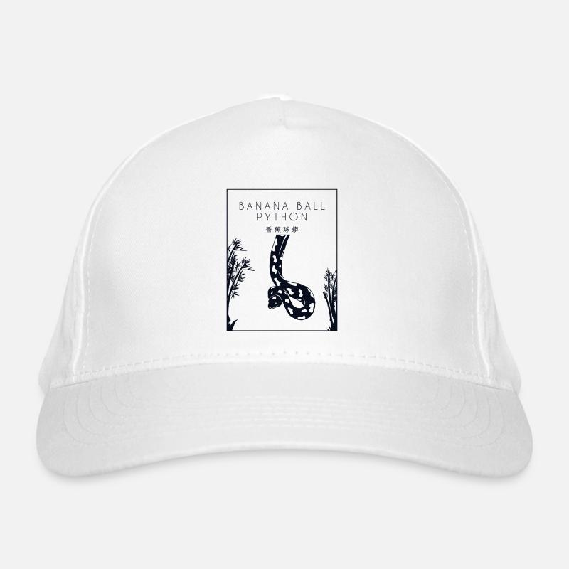 Boule de banane Python Hanzi Chinois Hanzi Snake Banane Casquette classique bio