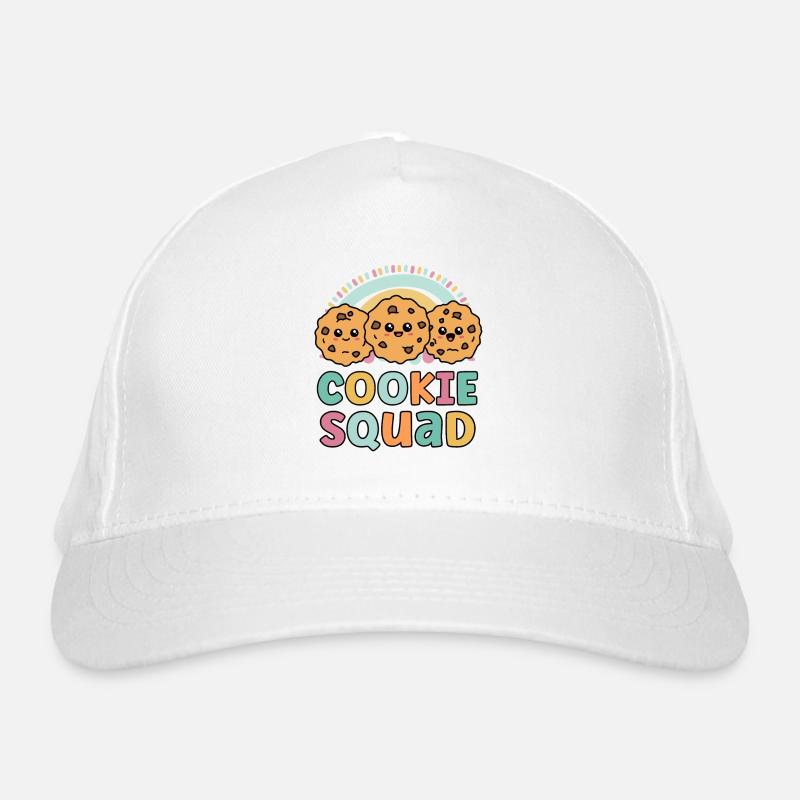 Cookie Squad Funny Matching pour les filles Cookie Lover Casquette classique bio