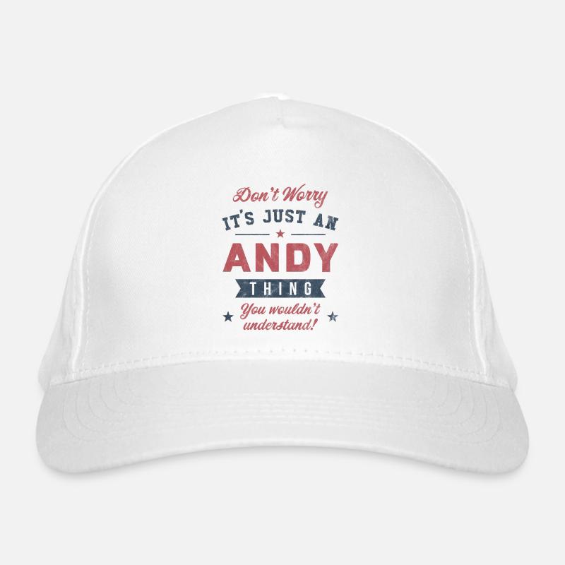 Its a Andy thing Organic Baseball Cap