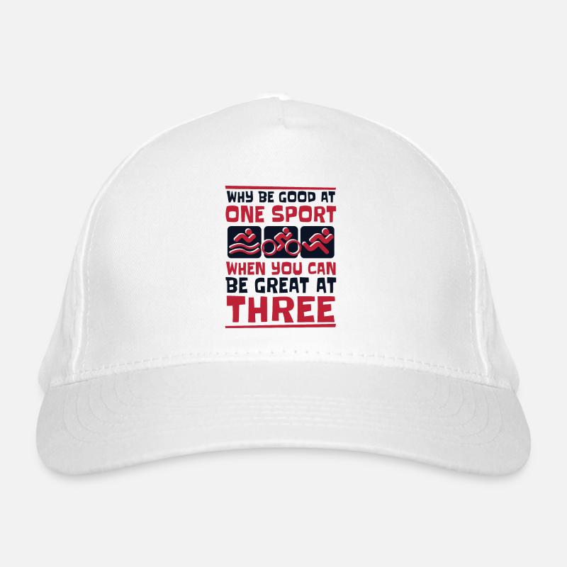 Pourquoi être bon à One Sport Triathlete Training Pro Casquette classique bio